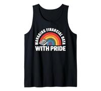 Proud Accountant Financial Data with Pride LGBTQ Tank Top