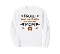 Proud Aec Mom American English Coonhound Dog Lover Sweatshirt