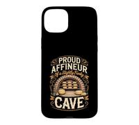 Proud Affineur of a Slightly Funky Cave Cheese Making Case for iPhone 15 Plus