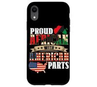 Proud African With American Parts African Americans Case for iPhone XR