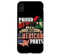 Proud African With American Parts African Americans Case for iPhone XS Max