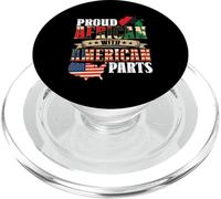 Proud African With American Parts African Americans PopSockets PopGrip for MagSafe