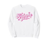Proud Alabama Girl Vintage Groovy State Sweatshirt