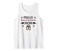 Proud Alaskan Malamute Mom Alaskan Malamute Dog Lover Tank Top