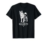 Proud Alaskan Malamute Mom Funny Dogs Owners Sled Dog T-Shirt