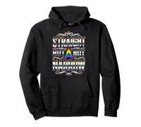 Proud Ally Straight But Not Narrow Pullover Hoodie