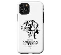 Proud American Brittany Dad Hunting Dog Brittany Owners Case for iPhone 11 Pro