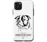 Proud American Bulldog Dad Funny Dog Bulldog Owners Case for iPhone 11 Pro Max