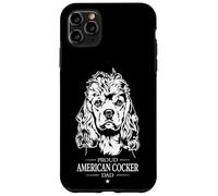 Proud American Cocker Dad Funny Dog Cocker Spaniel Owners Case for iPhone 11 Pro Max