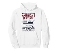 Proud American Heritage Picker Vintage Vibe Artwork Pullover Hoodie