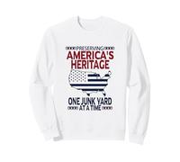 Proud American Heritage Picker Vintage Vibe Artwork Sweatshirt