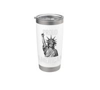 Proud American Liberty Statue 250th Anniversary Stainless Steel Insulated Tumbler