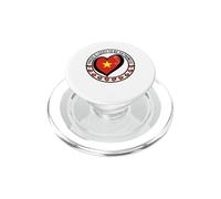 Proud And Lucky To Be Vietnamese I Love Vietnam Flag Graphic PopSockets PopGrip for MagSafe