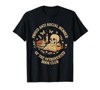 Proud Anti Social Member Of Introverted Book Club Vintage T-Shirt
