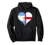 Proud Argentinian English Fan? A Cool Argentina England Flag Pullover Hoodie