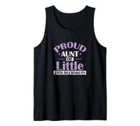 Proud Aunt Little Troublemakers Tank Top