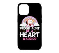 Proud Aunt of A Heart Warrior CHD Awareness Niece Nephew Case for iPhone 12/12 Pro