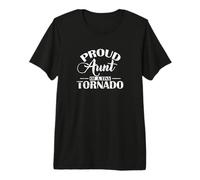 Proud Aunt Tiny Tornado Quote Premium T-Shirt