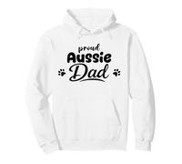 Proud Aussie Dad Australian Shepherd Dog Lover Pullover Hoodie