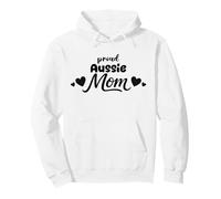Proud Aussie Mom Australian Shepherd Dog Lover Pullover Hoodie