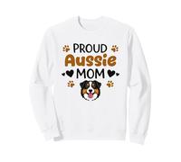 Proud Aussie Mom Australian Shepherd Dog Lover Sweatshirt