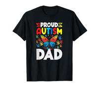 Proud Autism Dad Autism Awareness T-Shirt