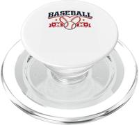 Proud Baseball Moms Squad, Little Leagues Mom Loud Crazy PopSockets PopGrip for MagSafe