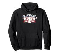 Proud Baseball Moms Squad, Little Leagues Mom Loud Crazy Pullover Hoodie