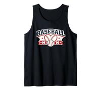 Proud Baseball Moms Squad, Little Leagues Mom Loud Crazy Tank Top