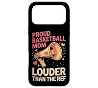 Proud Basketball Mom Louder Than The Ref Basketball Moms Case for iPhone 17 Pro Max