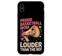 Proud Basketball Mom Louder Than The Ref Basketball Moms Case for iPhone XS Max