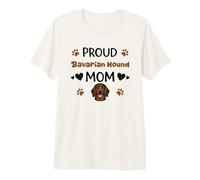 Proud Bavarian Hound Mom Bavarian Mountain Scent Hound Dog Premium T-Shirt