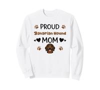 Proud Bavarian Hound Mom Bavarian Mountain Scent Hound Dog Sweatshirt