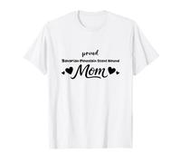 Proud Bavarian Hound Mom Bavarian Mountain Scent Hound Dog T-Shirt