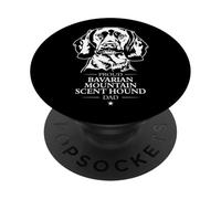 Proud Bavarian Mountain Scent Hound Dad Funny Dog Owners Dog PopSockets Adhesive PopGrip
