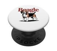 Proud Beagle Dog Breed Owner Hound PopSockets Adhesive PopGrip