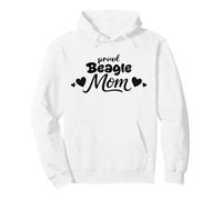 Proud Beagle Mom Beagle Dog Lover Pullover Hoodie