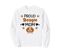 Proud Beagle Mom Beagle Dog Lover Sweatshirt