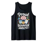 Proud Behavior Analyst Applied Behavior Analysis Tank Top