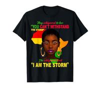 Proud Black African American Ladies Black History Month T-Shirt