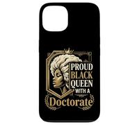 Proud Black Queen With A Doctorate Design Case for iPhone 13