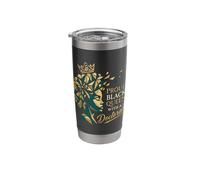 Proud Black Queen with A Doctorate Design Stainless Steel Insulated Tumbler