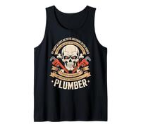 Proud Blue Collar Plumber with A Rare Skillset Plumbing Tank Top