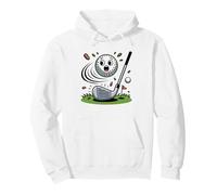 Proud Bogey Golfer Vintage Retro Course Badge Player Golf Pullover Hoodie
