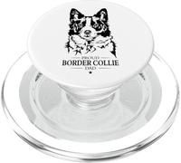 Proud Border Collie Dad Funny Dog Owners Collie Dog PopSockets PopGrip for MagSafe