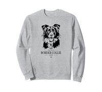 Proud Border Collie Dad Funny Dog Owners Collie Dog Sweatshirt