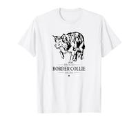 Proud Border Collie Mom Funny Dog Owners Collie Dog T-Shirt
