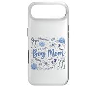 Proud Boy Mom Life Wild Sons Hydrangea Dragonfly Case for iPhone Air