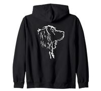 Proud Boykin Spaniel portrait dog mom Boykin Spaniel dog Zip Hoodie