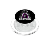 Proud Brother Ace Pride Boho Rainbow PopSockets PopGrip for MagSafe